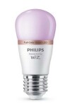 Philips SMART P45 E27 4.9W / múdra LED žiarovka / RGBW / 470 lm / 2200 - 6500 k / stmievateľná (929003499821)