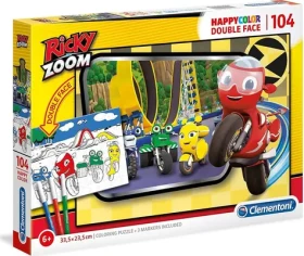 Clementoni Obojstranné PUZZLE Ricky Zoom