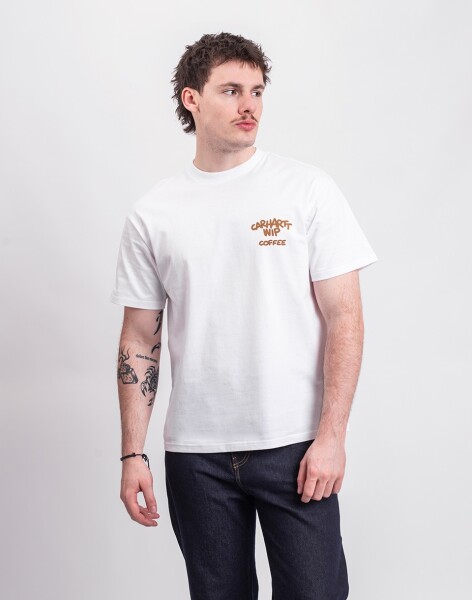 Carhartt WIP S/S Coffee Break T-Shirt White M