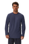Pánske pyžamo 41913 Herb light blue - HENDERSON světle modrá XL