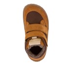 Detské zimné barefoot topánky TEX WOOL Cognac Froddo G3110266-4W - 27