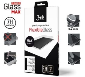 3mk FlexibleGlass Max Hybridné sklo pre Apple iPhone X čierna (5903108031929)