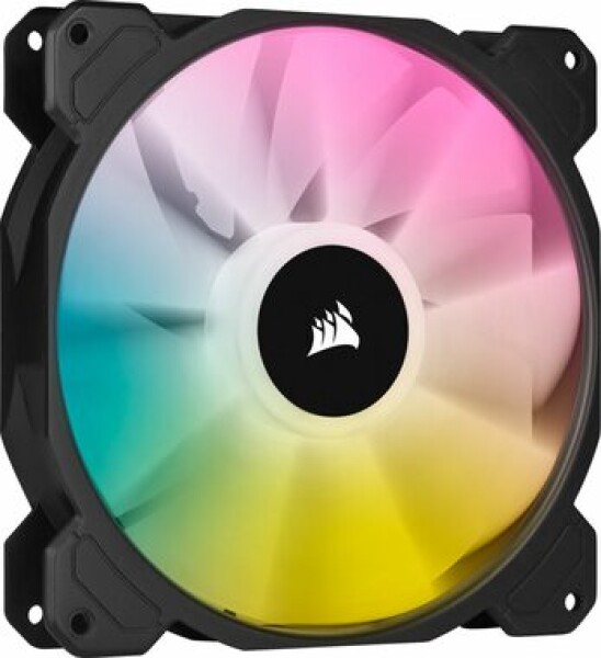 Corsair iCUE SP140 Elite RGB PWM 140mm čierna / PWM / 140mm / 1200RPM / 26.8 dB / 68.1 CFM / ARGB LED (CO-9050110-WW)