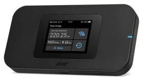 Acer Connect Enduro M4D čierna / Mobilný Wi-Fi router / Wi-Fi 6 / NanoSIM + eSIM / 4600 mAh (FF.G34TA.001)