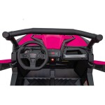 Mamido Elektrické autíčko Buggy UTV X3 Off-Road 4x4 24V ružové