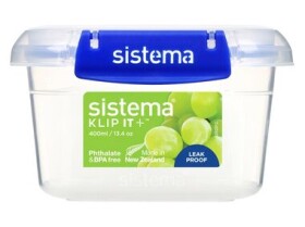 Sistema KLIP IT PLUS Škatuľka na potraviny 2 klipy 400 ml (9414202885401)