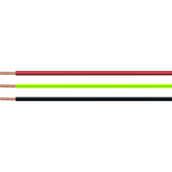 HELU 28186-100 jeden drôt, H07V-R, 1 G 16 mm², zelenožltá, 100 m; 28186-100