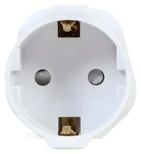 Cablexpert Cestovný adaptér EU-UK biela / Napájací adaptér / 13 A (A-AC-EUFUKM-01)