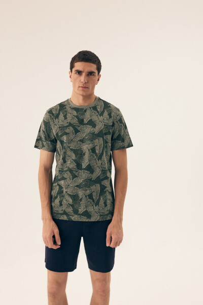 PÁNSKE PYŽAMO SOUTH 42599 SS25 GREEN-GRENADE L