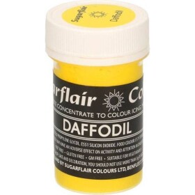 Pastelná gélová farba Sugarflair (25 g) Daffodil 3033 tortový dekorativo - Sugarflair - Sugarflair
