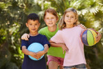 Fruit of the Loom Kids Valueweight T Detské tričko 16.1033 svetloružové light pink 128