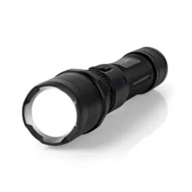 Nedis LED svietidlo / Napájanie z batérie / 3.7 V DC / 10 W / N/A / Vrátane batérií / Dobíjacie / 1000 lm (LTRR10WBK)