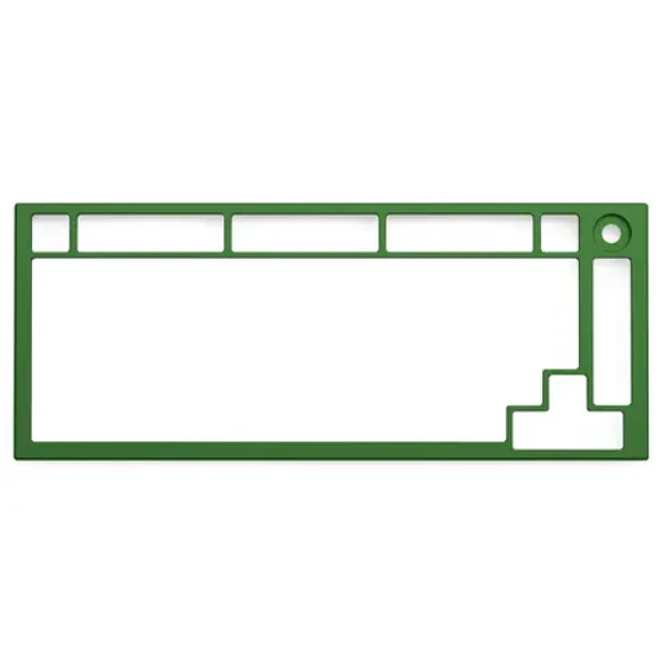 Glorious GMMK PRO Top Frame zelená / náhradný vrchný rámček pre klávesnicu GMMK Pro (GLO-ACC-P75-TF-FG)