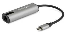 StarTech adaptér USB-C na Ethernet 2,5 GbE / Sieťový adaptér / USB 3.0 Type-C / RJ45 / 100 Mb-2,5 Gb (US2GC30)