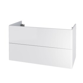 Mereo Siena, kúpeľňová skrinka 100 cm, biela lesk CN412S