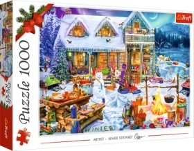 Trefl Puzzle Zimný čas