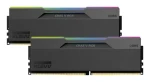 KLEVV CRAS V RGB čierna / Pamäť RAM / DDR5 / 32GB (2x16GB) / 6000MHz / CL28 (KD5AGUA80-60B280G)
