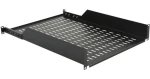 Lanview 19" 2U (RAS415BL) / Police do racku / hĺbka 650 mm / nosnosť 50 kg (RAS415BL)