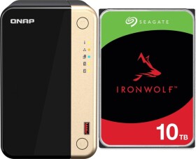 Qnap TS-264-8G + Seagate IronWolf 10TB (ST10000VN000)