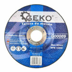 GEKO Rezný kotúč na kov 125x6x22.23mm (G00009)