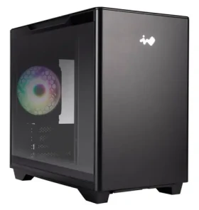 InWin A3 čierna / Skriňa / Micro-ATX, Mini-ITX / ARGB / priehľadná bočnica / 1x USB-C, 2x USB-A (A3)