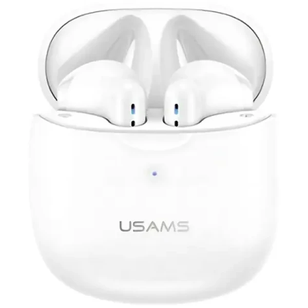 USAMS US-IA04 TWS biela / Bezdrôtové slúchadlá do uší / Bluetooth 5.0 (Usa000893)