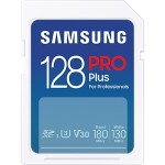 Samsung PRO PLUS SDXC 128 GB / Class 10 / U3 / čítanie: až 180MBs / zápis: až 130MBs / vhodné pre 4K (MB-SD128S/EU)