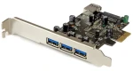 StarTech PCI karta USB 3.0 4 porty / Radič USB / PCIe / 4X USB-A / Renesas / NEC µPD720202 (PEXUSB3S42)