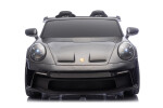 Mamido Mamido Elektrické autíčko Porsche 911 GT3 XXL + MP4 | 24V14Ah | 4x200W | Pre 2 deti | Lakované čierne