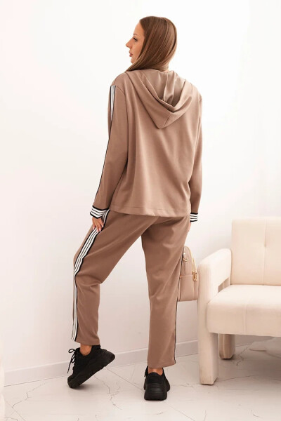 Dámska súprava s viskózou, lampasom a športovou bundou fango UNI