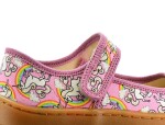 Froddo Canvas Balletty G1700447-3 White/Pink barefoot balerínky 32 EUR