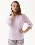 Dámske pyžamo Luna 343 3/4 M-2XL modrý losos M