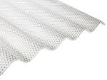 Polykarbonátová vlnitá doska (číra) Guttagliss WABE, 3500 × 1050 mm – 3,68 m²