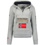 Geografické Nórsko 3/4 mikina Gymclass Distri M WU1293H/GN B-Grey XXL