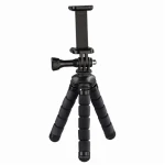 Hama Flex 2v1 14cm čierna/mini statív pre smartphone a GoPro kamery (4609-H)