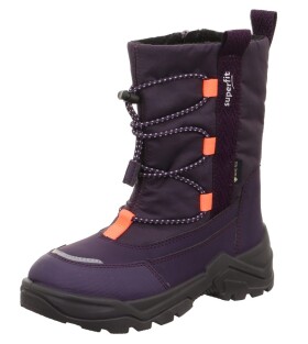 Dievčenské zimné topánky barefit SNOW MAX Purple Gore-Tex, Superfit , 1-002025-8500, fialová - 33