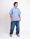 Carhartt WIP S/S Keene Shirt Keene Stripe, Curacao S