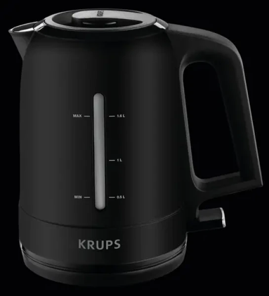 Krups BW 2448 čierna / Varná kanvica / 1,6 l / 2400 W / plast (BW2448)