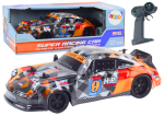 Mamido RC auto na diaľkové ovládanie 1:18 s gumovými kolesami Drift oranžové