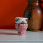 HK living Hrnček 70's Lungo Expression 200 ml – set 2 ks