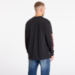 Tričko PLEASURES Embrace Long Sleeve Pigment Black XL
