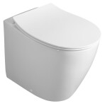 ISVEA - SENTIMENTI WC misa stojaca, Rimless, 36x55cm spodný/zadný odpad, biela 10SM10004SV