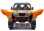 Mamido Elektrické autíčko Buggy Speed 24 V 4×200 W 6 kolies oranžové