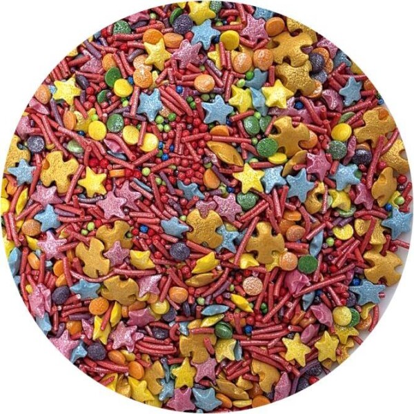 Cukrové ozdoby Kouzelná ohňostroj 80g - I LOVE CAKES - I LOVE CAKES