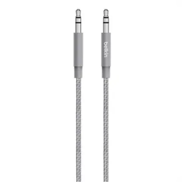 Belkin 3.5mm Jack M/M Metallic MIXIT / 1.2m / šedý (AV10164bt04-GRY)