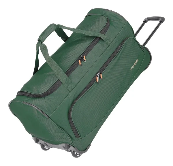 Cestovná taška na kolieskach Travelite Basics Fresh Dark green 89 L TRAVELITE-96277-86