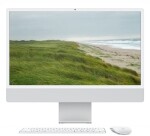 Apple APPLE iMac Z1EH 59,62cm 23,5Zoll Standardglas M4 10C CPU/10C GPU/16C N.E. 16GB 256GB SSD Gbit Eth MM NumKey TID DE Silber