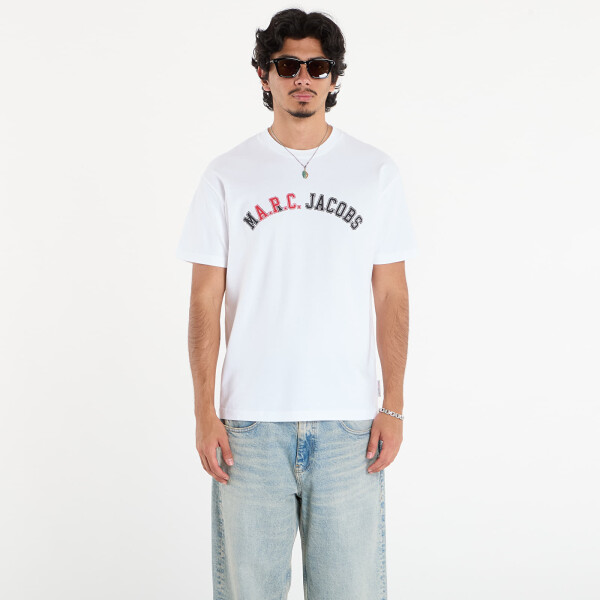 Tričko A.P.C. x Marc Jacobs Boxy Fit UNISEX Tee Blanc XXL