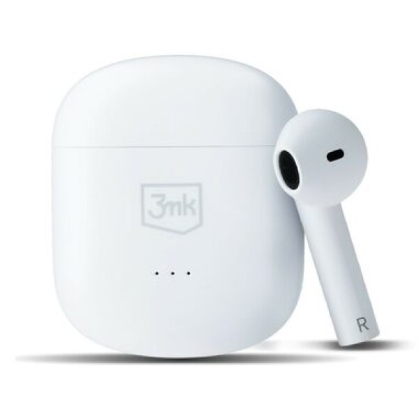 3mk MovePods biela / Bezdrôtové slúchadlá s mikrofónom / Bluetooth 5.3 (5903108487832)