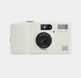 Kodak Snapic A1 biela / Fotoaparát na film / 25mm objektív / 35mm film / blesk (KOCAMRK0502)